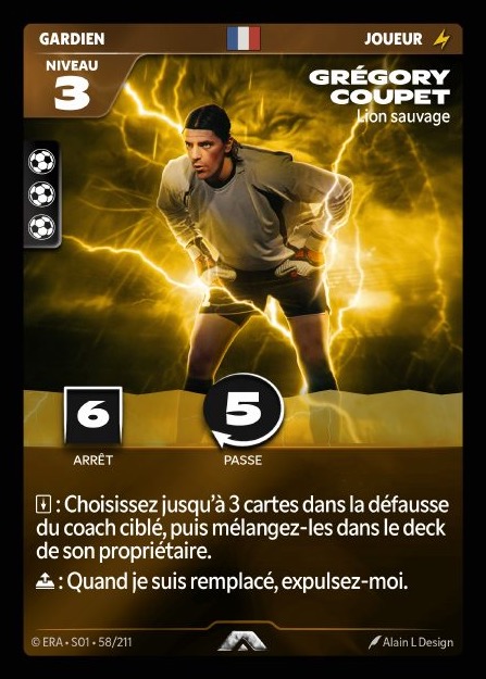 Grégory Coupet - Lion sauvage