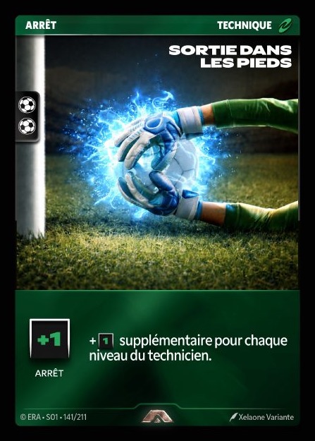 Sortie dans les pieds